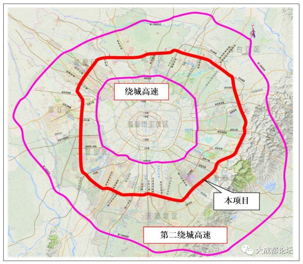 成都五環(huán)路建設進展，一路向前，見證城市變化的力量